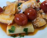 Foto del passaggio 4 della ricetta Paccheri con filetto di branzino