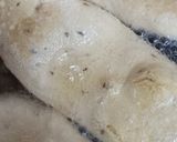 A picture of step 4 of Gujarati fafda.