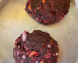 A picture of step 3 of Amaranth Burger.