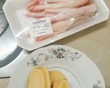 Hình bước làm 1 của món Chân gà hấp tỏi