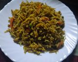A picture of step 8 of Vegetable pulao.
