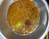 A picture of step 3 of Methi Aam Aachar (mango pickle).