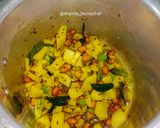 A picture of step 3 of Bhagar Khichdi.