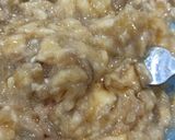 Foto del paso 1 de la receta Muffins de avena, plátano 🍌,manzana 🍎 y chocolate 85%🍫