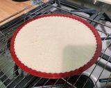 Une image de l'étape 9 de Gâteau au skyr abricots et groseilles (sucre glace et levure).