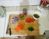 A picture of step 2 of Spaghetti and meatballs.