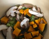 A picture of step 1 of White bean and vegetable soup - vegan.