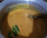 A picture of step 5 of Hyderabadi Khati Daal Chawal.