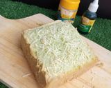Foto langkah ke 8 dari resep Bolu Pandan Keju Dua Telur Oven Tangkring.