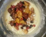 A picture of step 4 of Plum cake.