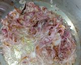 A picture of step 1 of Qeema Aloo!.