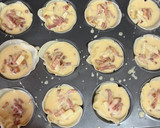 Foto del paso 5 de la receta: Mini quiches Lorraine con obleas de La Cocinera
