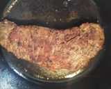A picture of step 2 of Breakfast Steak n' Eggs Sandwich.