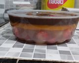 Foto langkah ke 5 dari resep Puding Buah MANGO Choco Yummy😍👍.