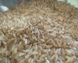 A picture of step 1 of Brown rice payasam.