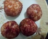 A picture of step 9 of Ras balls.