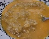 Foto del paso 4 de la receta: Tortilla de plátano con tortita de arroz