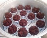 Foto langkah ke 8 dari resep Muffin Cokelat ala Bolu Kukus Merekah (Versi 1).