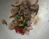 Foto langkah ke 2 dari resep Tumis Udang Sayur.