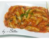 Foto langkah ke 5 dari resep Tteokbokki Super Pedas.