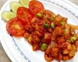 Foto langkah ke 4 dari resep Kentang Udang Pete Balado.