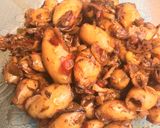 Foto langkah ke 6 dari resep Tumis cumi simple.