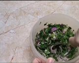 A picture of step 2 of Syrian Shawarma with an Indian Twist.