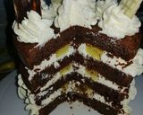 Une image de l'étape 12 de Gâteau chocolat ananas.