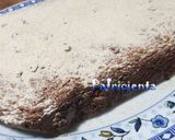 Foto del paso 5 de la receta Brownie de chocolate blanco con avellanas en panificadora