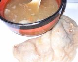 A picture of step 7 of Chicken dumplings with hot and sour soup.