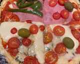 Foto del paso 4 de la receta: Pizza nube (sin harinas)
