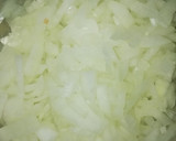 Foto del paso 1 de la receta: Fritada de pimiento y cebolla
