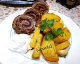 Pas rețetă Ruladă de ceafă cu bacon și ardei! 5 fotografie