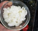 A picture of step 1 of Vegetables Soup.