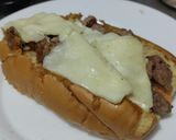 Foto del paso 8 de la receta: Sándwich🌭de carne🍖, queso🧀y verduras cremosas🥕🧅🥒😜!!!