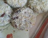 A picture of step 3 of Arancini bean patty Mexican style.