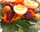 Foto del paso 2 de la receta: Ensalada de Espinaca Zanahoria y Huevo