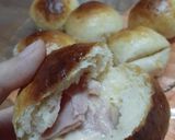 Foto del paso 8 de la receta: Pancitos de leche con dulce de leche y otros con jamón y queso, una bomba!!