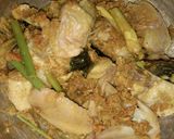 Foto langkah ke 4 dari resep Pepes Ayam Kemangi tanpa bungkus Daun Pisang.