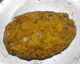 A picture of step 3 of Tandoori Missi roti.