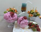 A picture of step 5 of Strawberry ice cream.