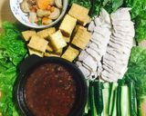 Hình bước làm 3 của món Bún đậu mắm tôm