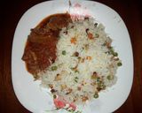 A picture of step 6 of Vegetables rice #charityrecipe #4weekschallange.