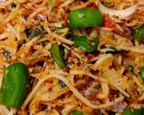 वेज स्पघेटी (इटालियन डिश) रेसिपी चरण 15 फोटो