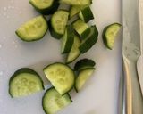 A picture of step 2 of Mixed Salad with Basil Olive Oil.
