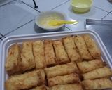 Foto langkah ke 3 dari resep Bagelen Roti Tawar yummy 😍😍 iseng2 ada roti tawar nganggur aja.