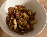 Datolyás banános gyümölcskenyér kukoricadarával recept fázis 1 fotója