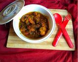 মেথি পেঁয়াজকলি চিলি প্রন কারি(Methi Peyajkoli Chili Prawn Curry, recipe in bengali) রেসিপির ধাপ 6 ছবি