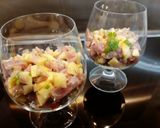 Une image de l'étape 5 de Tartare de thon et sa crème au paprika.