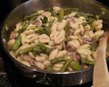 Gnocchi with Asparagus and Mushrooms recipe step 4 photo